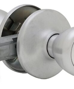 Alternative view of Kwikset Tylo Entry Knob in Satin Chrome