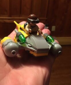 LEGO Star Wars Naboo Starfighter Microfighter 75223 Building Kit (62 Pieces) (Discontinued by Manufacturer) 24 41PGsEOLDeL