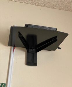 WALI Floating Entertainment Center Shelves, Holds Up to 17.6lbs, TV Shelf with Strengthened Tempered Glasses for DVD Players, Cable Boxes, Games Consoles, TV Accessories (CS201B), 1 Shelf, Black 1-Shelf 40 41PVXYTy SL