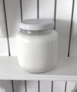 Cornucopia Brands 64oz Clear Wide-mouth Glass Jar, BPA free Food Grade w/Metal Lid (Half Gallon); 2 Quart Jar to Make Greek Yogurt/Kefir or Pickles 1 32 41PYri3owwL