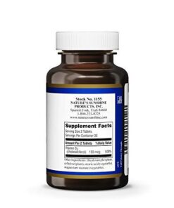 Nature's Sunshine Vitamin D-3 60 Tablets 1 6 41PvPUUTgbL