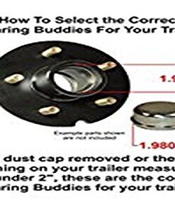 Bearing Buddy 3000.091 42102 Chrome Bearing Protector - 1.980" Diameter, Pair 3 41Q0gzOdSLL