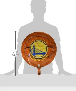 Alternative view of Anagram International Golden State Warriors Flat Party Balloons, 18", Multicolor