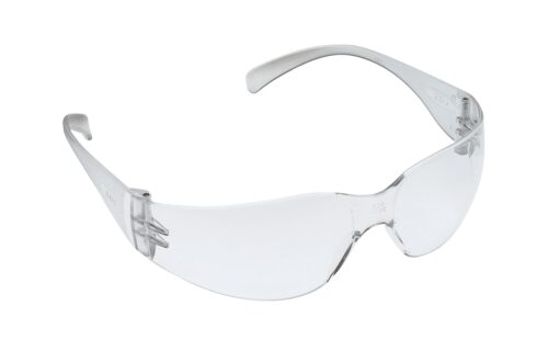 3M Tekk 11329 Virtua Anti-Fog Safety Glasses, Clear Frame, Clear Lens 1 Count