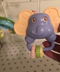 Baby Mobile for Crib, Crib Toys with Music and Lights,Remote, lamp, Projector for Pack and Play, for Ages 0+ Months (Blue-Forest) Blue-Forest 43 41QFtvxYvtL