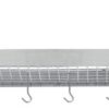 Cuisinart CRBS-36B Chef's Classic 36-Inch Rectangular Wall-Mount Bookshelf Rack, Brushed Stainless 36-Inch Rectangular Bookshelf Rack 34 41QUwVCPL