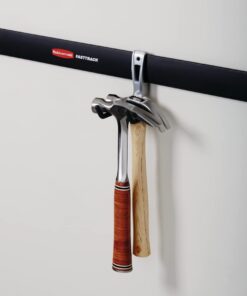 Rubbermaid FastTrack Cooler Hook, Garage Organization and Storage, Heavy Duty, Durable Locking Fit, Storage for Coolers, Cords, Ropes, Small Hoses Cord Hook 26 41QYIzpqOL