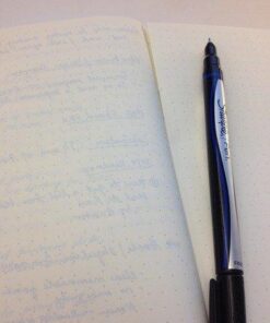 LEUCHTTURM1917 - Notebook Hardcover Medium A5-251 Numbered Pages for Writing and Journaling (Black, Dotted) Black 56 41QaP3E4FbL