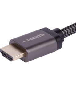 Monoprice 8K Certified Braided Ultra High Speed HDMI 2.1 Cable - 8K@60Hz, 48Gbps, CL2 In-Wall Rated, 30AWG, Dynamic HDR, Compatible With the Latest Gaming Consoles, 5-Pack, 10 Feet, Black/Gray Length: 10ft Type: Braided Pack Size: 5 6 41QcungNvuS