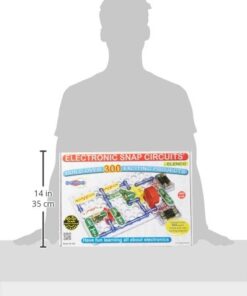 Snap Circuits Classic SC-300 Electronics Exploration Kit | Over 300 Projects | Full Color Manual Parts | STEM Educational Toy for Kids 8+ 2.3 x 13.6 x 19.3 inches 32 41QnY1mnLL