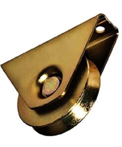 3" Gate Wheel with Bracket for Sliding, Rolling, Slide, Gates Inverted V Track Wheels 4 41QutxegZVL