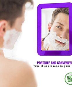 CEREM Locker Mirror Magnetic for Boys or Girls Locker, Gray 5" x 7" - Real Glass Magnetic Mirror for School Locker, Office, Home Grey 10 41QvyhuL2iL