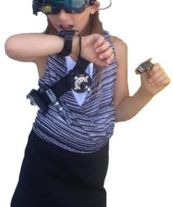 SpyX/Micro Gear Set - 4 Real Spy Toys Kit + Adjustable Belt for Spy Kids Role Play. Junior Secret Agent/Detective/Ninja Toy Gadgets Set for Boys & Girls 16 41R1kOjTErL