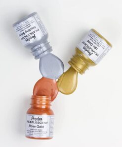 Angelus Acrylic Leather Paint-4oz.-Gold 4 Fl Oz (Pack of 1) Metallic Gold 14 41ROo6 L9DL