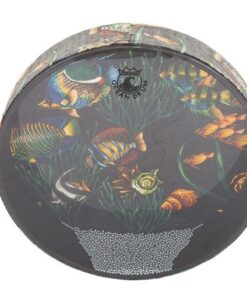Remo Ocean Drum, Fish Heads 2.5" x 16" 16 Inch 8 41RS044UnDL