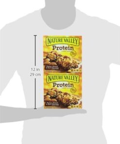 Nature Valley Chewy Granola Bar, Protein, Peanut, Almond and Dark Chocolate, Gluten Free, 1.42 oz, 5 ct (Pack of 6) 5 Count (Pack of 6) 17 41RYjNvFfBL