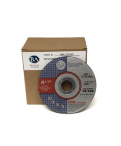 Benchmark Abrasives 4-1/2" Aluminum Oxide Quality Thin Cut Off Wheel for Metal and Stainless Steel 7/8" Arbor, Fiberglass Iron Cutting Wheel Use with Grinder - 50 Pack 4-1/2" | 1 Count 14 41RdUBofuiL