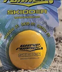 Alternative view of Wave Runner Water Bouncing Frisbee- Disc That Bounces, Skids, and Skips On Water | The Perfect Beach and Pool Toy (Color May Vary) Single
