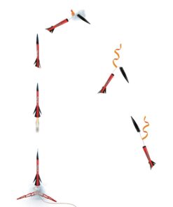 Estes Hi-Flier Flying Model Rocket Kit, ages 10 and up with Adult Supervision under 12 19 41Rq0BVan0L