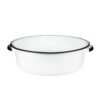 Granite Ware Enamel on Steel Dish Pan with handles, 15-Quart capacity, Speckled White 15 Quart 3 41RqpwIqL