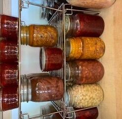 Deco Brothers Stackable Cabinet Shelf Organizer, 2 Pack, Chrome 42 41RyDW6NdSL