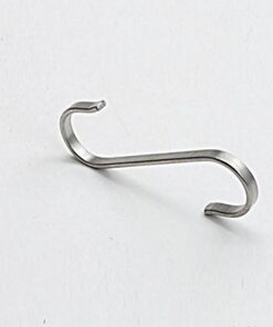 Guard 6-Pack 3 Inches Heavy Duty Flat S Hook,Strong and Durable S Shaped Hanging Hooks Kitchen Pot Pan Hanger Clothes Storage Rack,Fits Indoor and Outdoor Use,304 Stainless Steel Finish 3"-6pack Flat S hooks 7 41RzcbVHODL