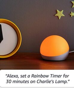 Echo Glow - Multicolor smart lamp, Works with Alexa Device only 19 41S 0X0vlZL