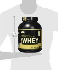 Optimum Nutrition Gold Standard 100 Whey Protein Powder Packaging May Vary, Naturally Flavored Chocolate, Chocolate, 76.8 Ounce 4.8 Pound (Pack of 1) 24 41S2Ts2EQHL