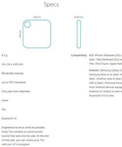 Tile Mate (2016) - 1 Pack - Discontinued by Manufacturer 27 41S3C4yOp7L