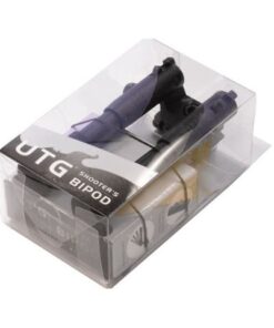 UTG Shooter's SWAT Bipod, Rubber Feet, Height 6.2"-6.7" , Black 34 41SB581hvL