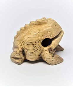 Nino Percussion NINO517 Extra Small Wood Frog Guiro, Natural Finish 12 41SYOwls xL