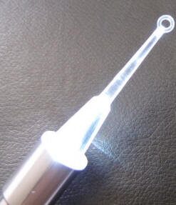 Third Generation Dr Mom Slimline Stainless LED Pocket Otoscope with Soft White Natural Hue Light Spectrum in Hard Travel Case Includes Lighted Ear Wax curettes 20 41SZGOn9ftL