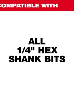 MILWAUKEE ELECTRIC TOOL 48-28-1020 Quik-Lok Universal Drill Bit Extension, 12 in OAL, 1/4 in Hexagonal Shank 3 41SrvBztaoL