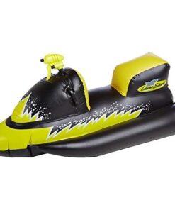 Swimline Lasershark Wet-Ski Squirter Black/Yellow, 51"/26"/25" Wet-Ski Pool Squirter (Yellow) 7 41SttOLi3FL