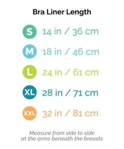 100% Pure Bamboo Cotton Bra Liner (Beige, 3-pk, XXL) - Wicking, Odor-Proof 11 41SxMDaW6yL