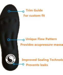 Men Size 11.5-13 HealthmateForever Acupressure Dynamic Glycerine Liquid Best Pain Relief Foot Insoles for Sore feet, Therapeutic Massaging Insoles, Help Improve Circulation, Diabetic feet Pain 8 41T0i6fLOTL