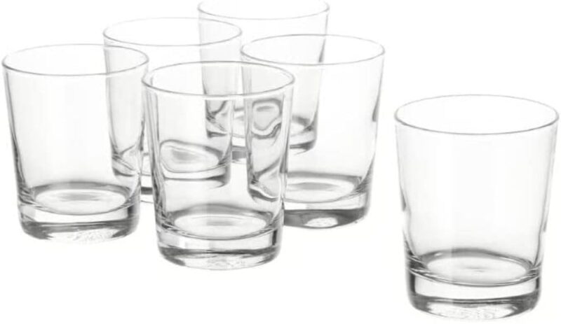 Catalog 7 IKEA - GODIS Glass, clear glass, H: 4" (X6)