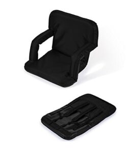 Portable Multiuse Adjustable Recliner Stadium Seat by Trademark Innovations (Black) Black 6 41TJJ6eBw4L