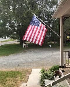 American Flag 3x5 Outdoor by Grace Alley, Embroidered Stars, Sewn Stripes, Heavy Duty, Hand Made and Fade Resistant - Long Lasting Nylon & Brass Grommets for Commercial Grade Durability, 100% Made in USA 55 41TJas2GCmL