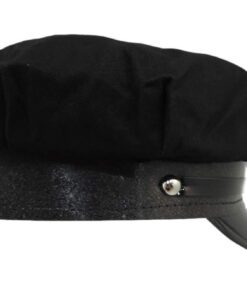 Jacobson Hat Company Police Hat with Bright Gold Plastic Badge One Size Fits Most Black 15 41TMCbc1QEL