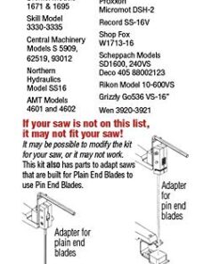 OLSON SAW AC49610 Scroll Saw Blade Conversion Kit 5 41TXvYT6pJL