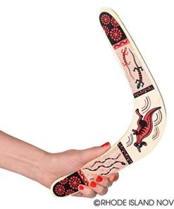 Rhode Island Novelty Wooden Boomerang Colors May Vary 7 41Tl6op894L