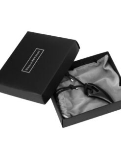 URBAN JEWELRY Men's Black 316l Stainless Steel Alpha Spear Wolf Teeth Pendant Chain Necklace Black Wolf Teeth Pendant 23 41TtweIGVgL