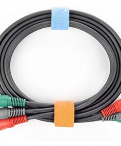 PASOW 50pcs Cable Ties Reusable Fastening Wire Organizer Cord Rope Holder 7 Inch (Black) Black 28 41TurhbBSL