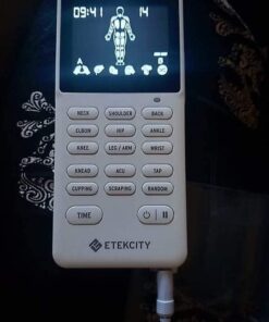 Etekcity TENS Unit Muscle Stimulator Machine with Replacement Pads for Pain Relief Multi-Modes, FSA HSA Approved Products, FDA Cleared 4 Channels Rechargeable Electric Pulse Massager 27 41U49DrArgL