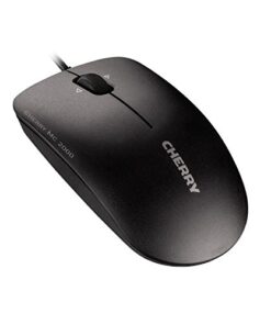CHERRY MC 2000 - Optical Mouse - Corded - Tilt-Wheel Technology - Symmetrical Design – Black 6 41U5VGD0F L