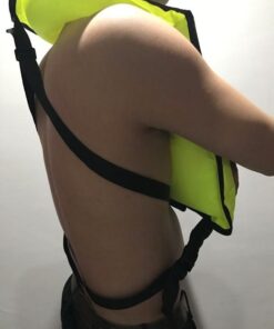 Rrtizan Snorkel Vest, Adults Portable Inflatable Swim Vest Jackets for Snorkeling Swimming Diving Safety Green one_size 34 41U8lfOYGZL