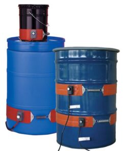 BriskHeat DPCS10 Flexible 5-Gal Poly Drum Heater with Thermostat; 50-160F, 120V