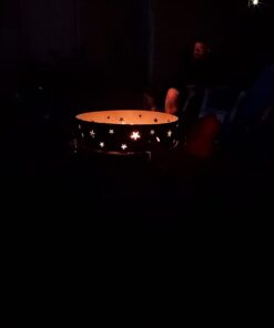 Sunnydaze Big Sky 36-Inch Fire Ring - Heavy-Duty 0.6mm Thick Steel Metal Rim - for Patio and Backyard Use 33 41UA2LUNz8L