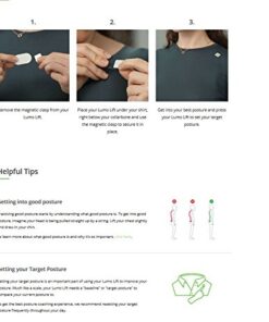 Lumo Lift: The First Wearable Posture Coach. You slouch, it vibrates! A posture corrector that’s perfect for sitting or working at computers. Comfortable & easy to use. Improve your posture today! 24 41UEa8VwOTL